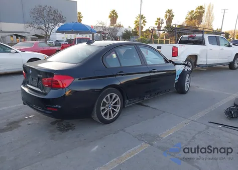 2017 BMW 320I z USA, uszkodzony, nr VIN WBA8E1G57HNU14075